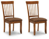 Berringer - Rustic Brown - Dining Uph Side Chair (Set of 2)
