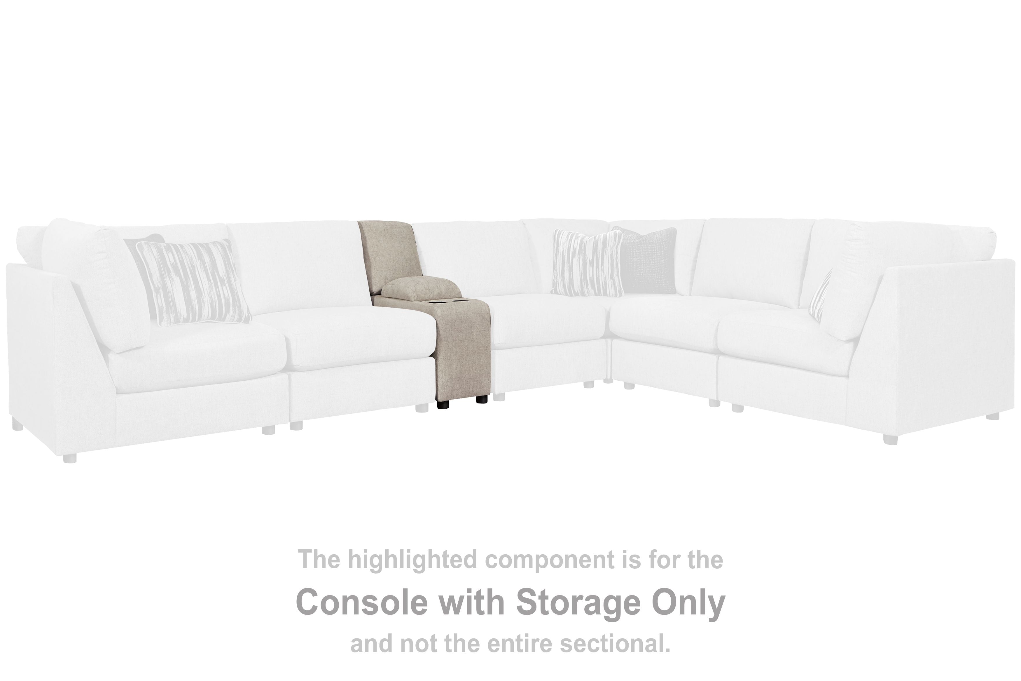 Kellway - Bisque - Console With Storage