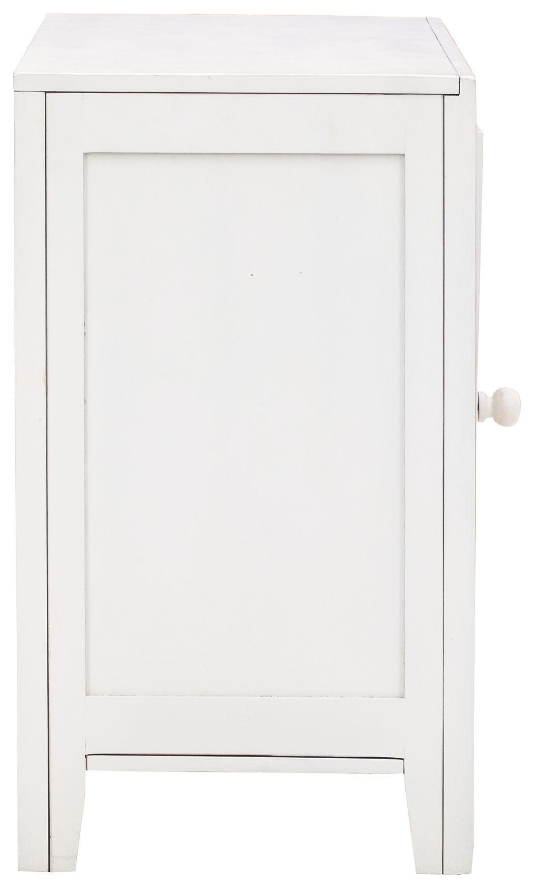 Fossil - White - Accent Cabinet