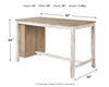 Skempton - White - Rectangular Counter Table With Storage