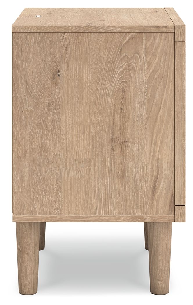 Cielden - Two-Tone - One Drawer Night Stand