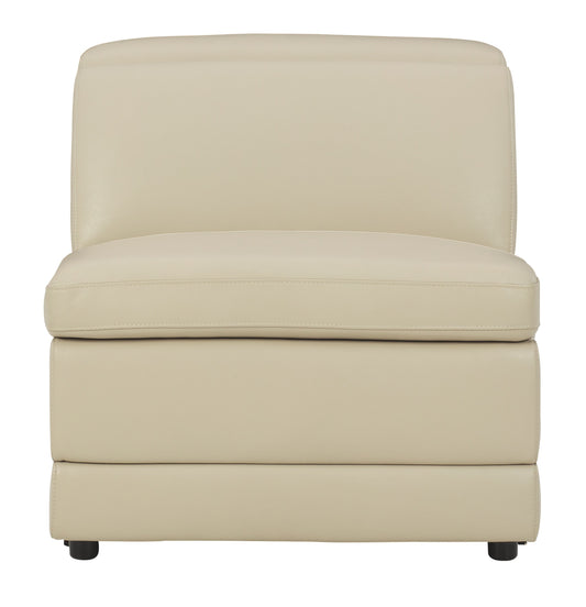 Texline - Sand - Armless Chair/Manual Headrest