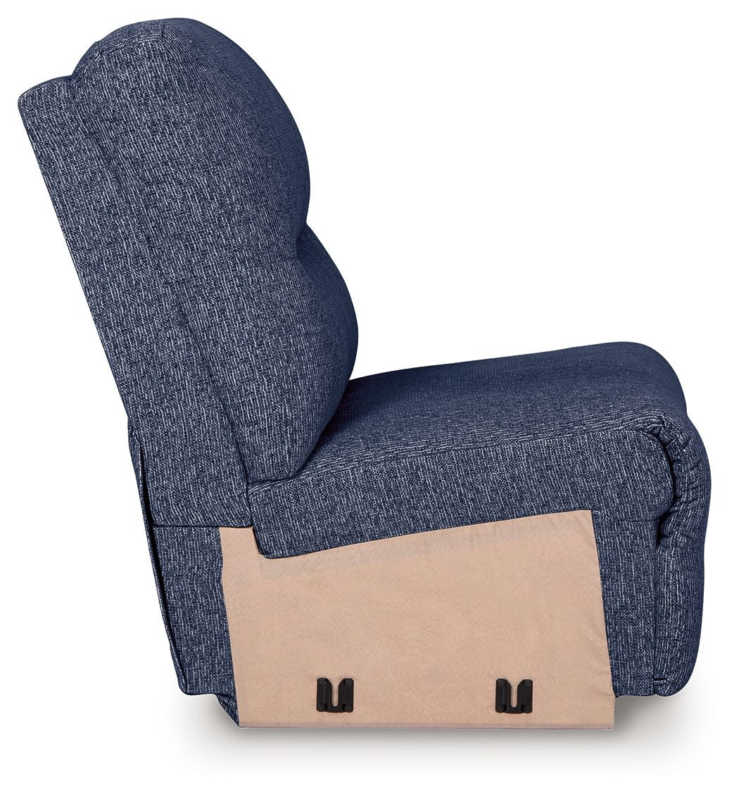 Acklen Place - Navy - Armless Chair