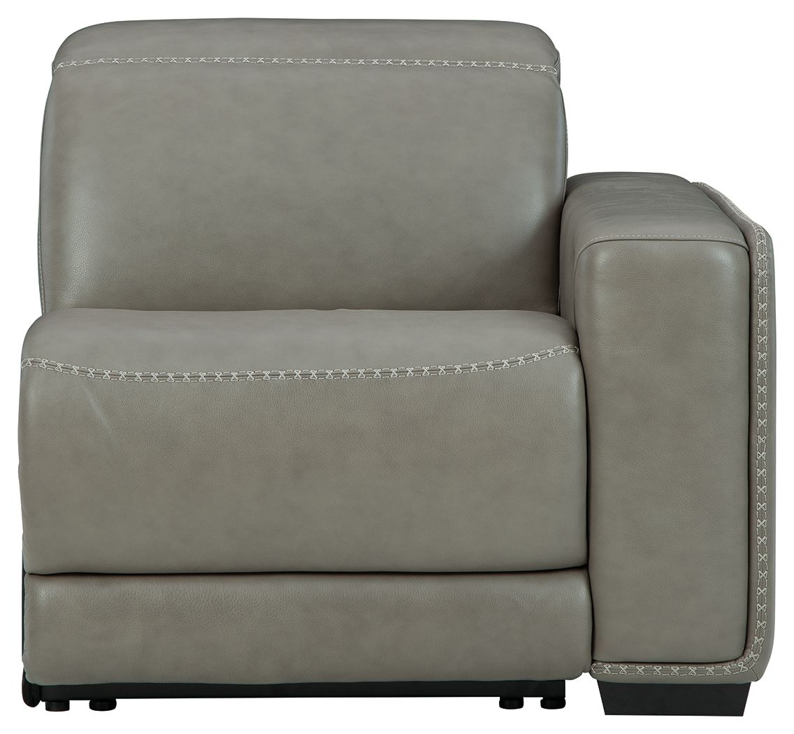 Correze - Gray - RAF Zero Wall Power Recliner