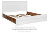 Dressonni - Brown - King Panel Rails And Slats