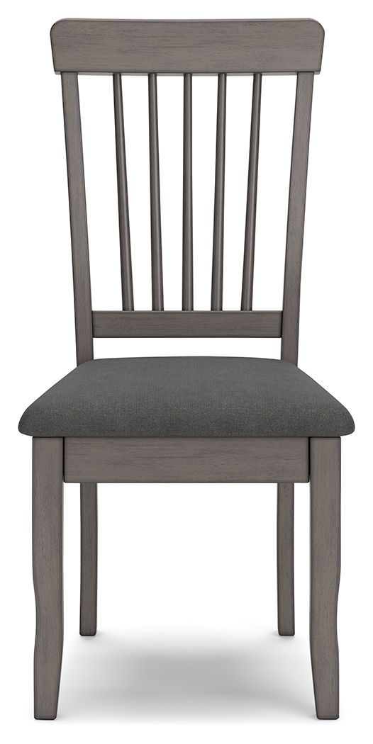 Shullden - Gray - Dining Room Side Chair (Set of 2)