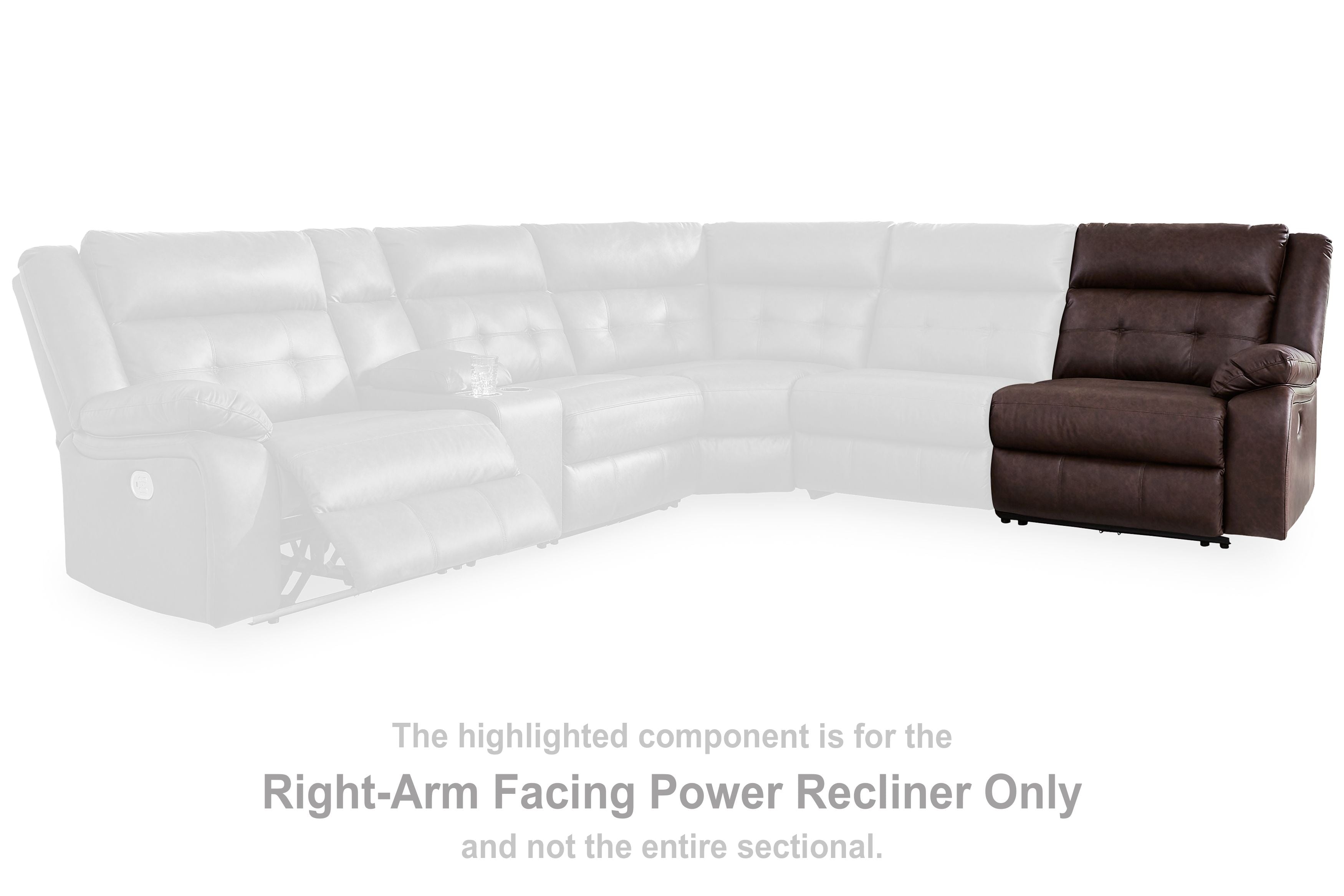 Punch Up - Walnut - Raf Zero Wall Power Recliner