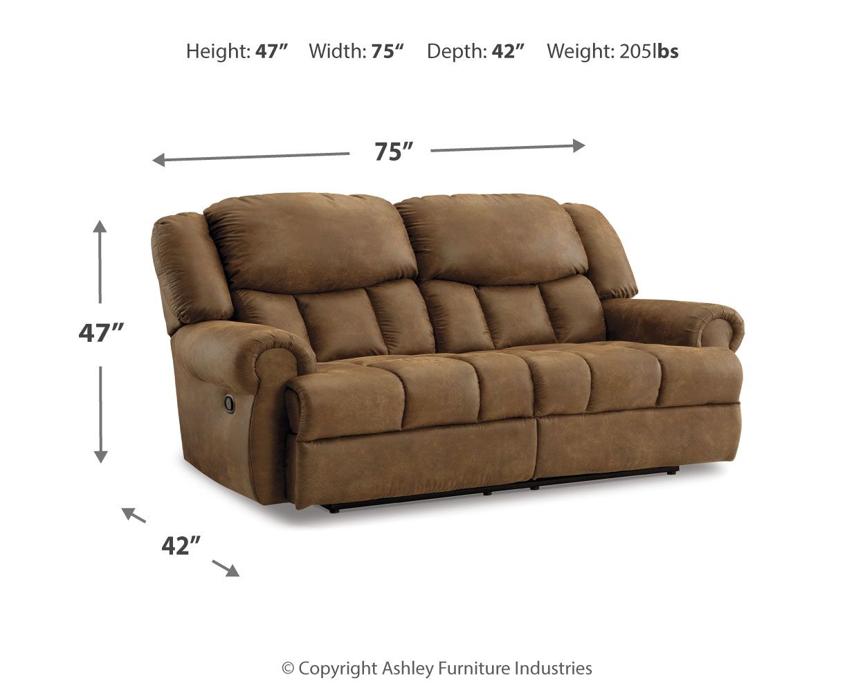 Boothbay - Reclining Loveseat