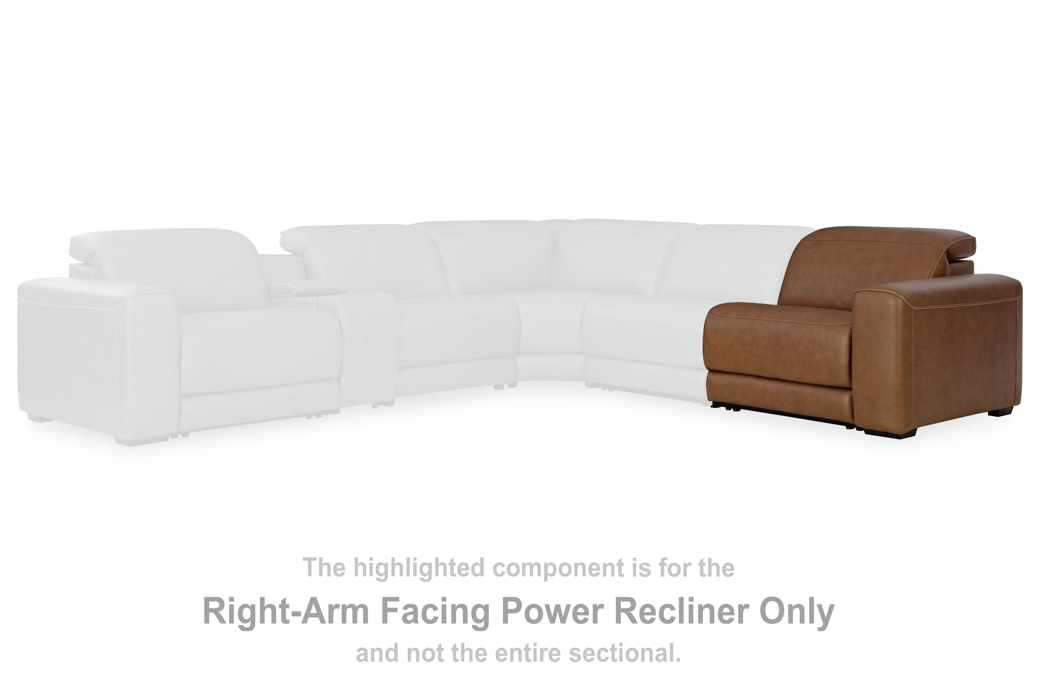 Magic Man - Caramel - RAF Zero Wall Power Recliner