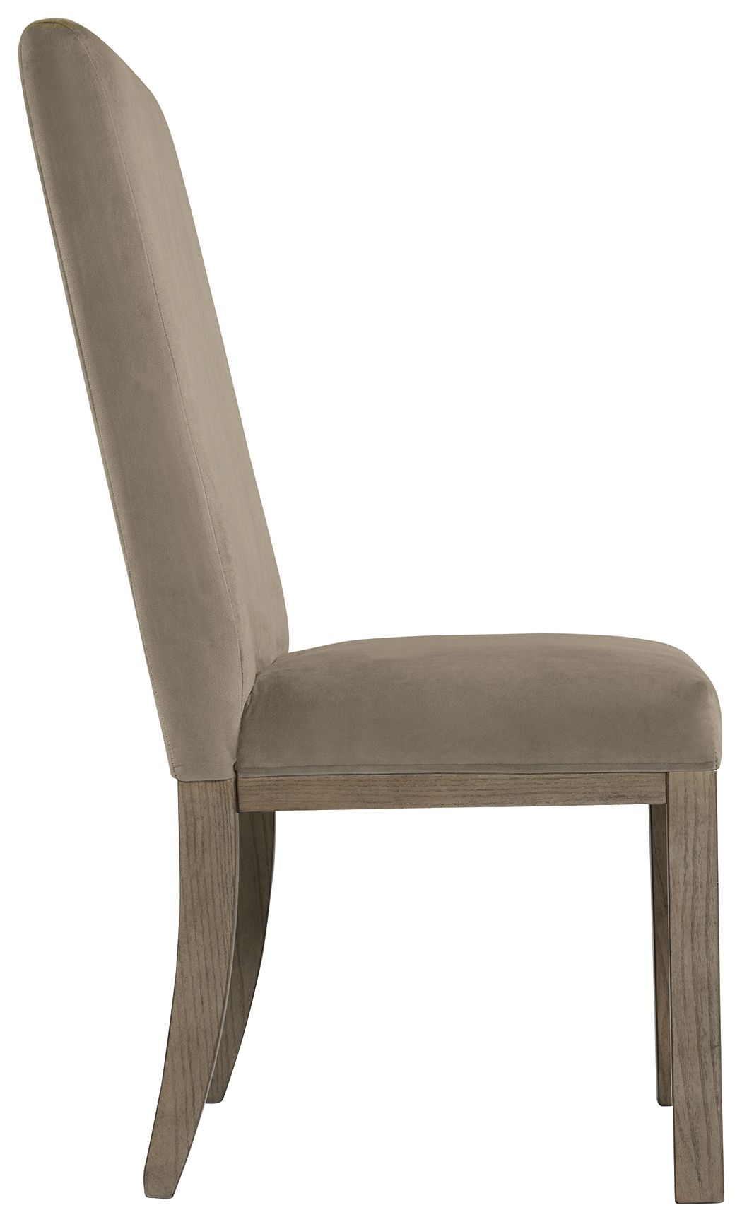 Chrestner - Gray / Brown - Dining UPH Side Chair (Set of 2)