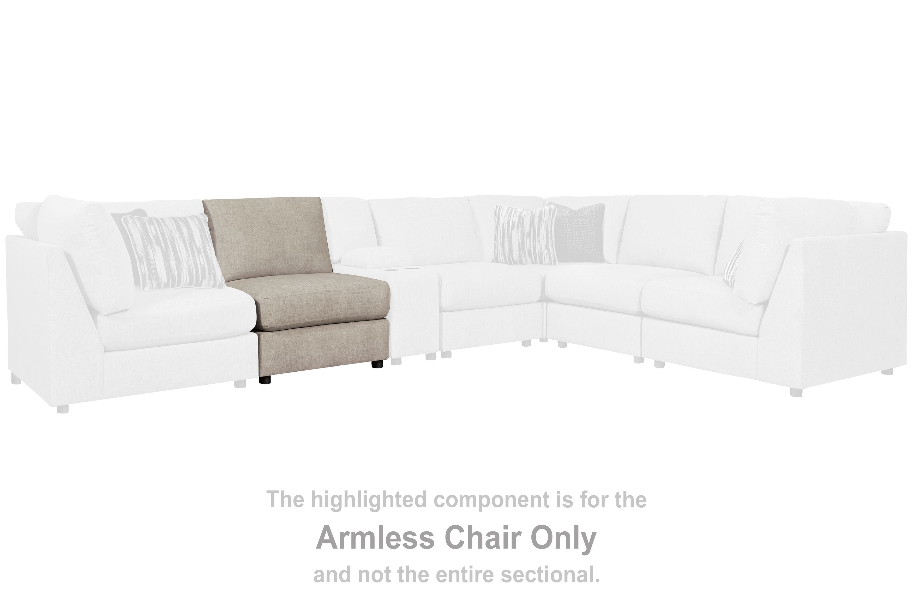 Kellway - Bisque - Armless Chair