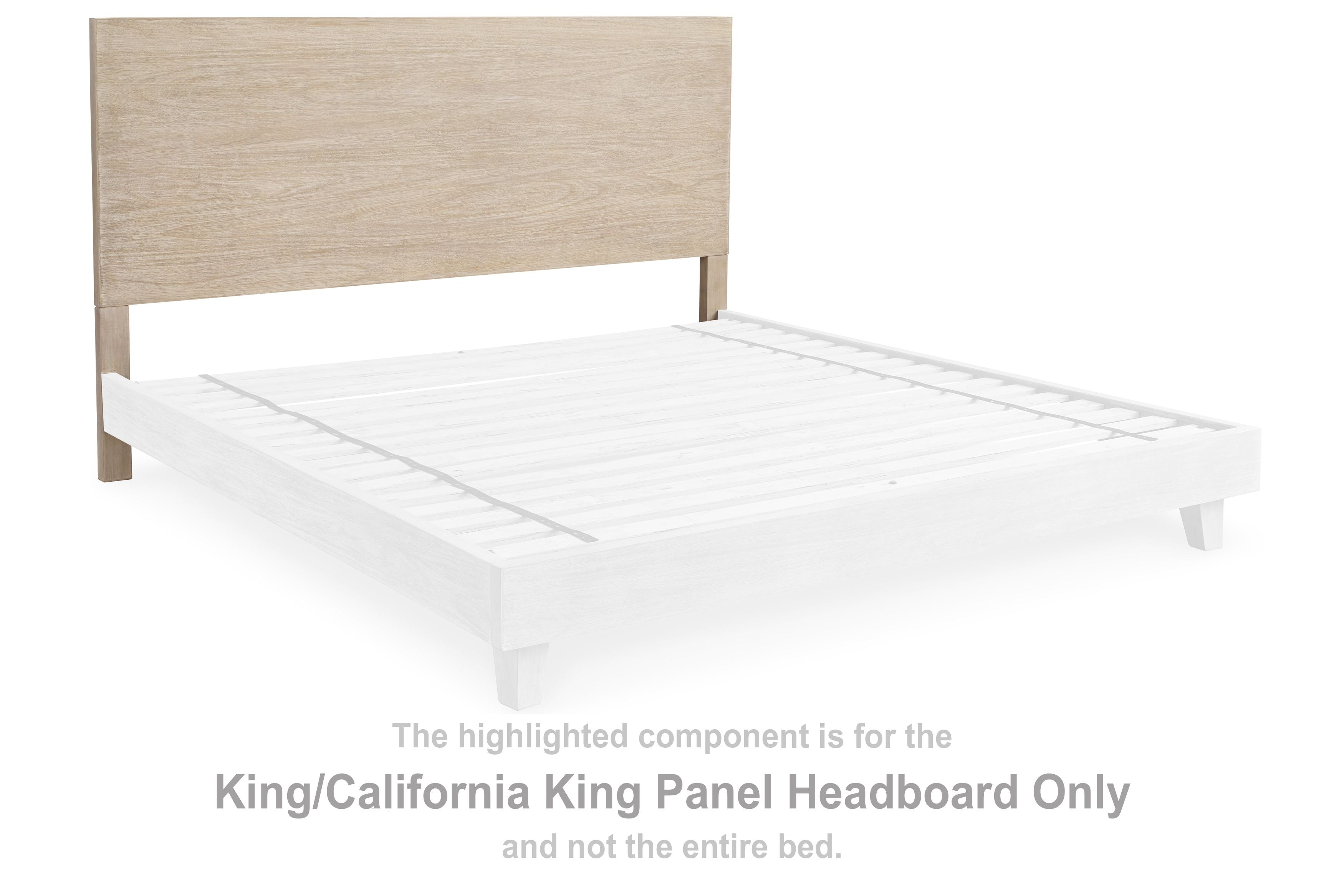 Michelia - Bisque - King/Cal King Panel Headboard