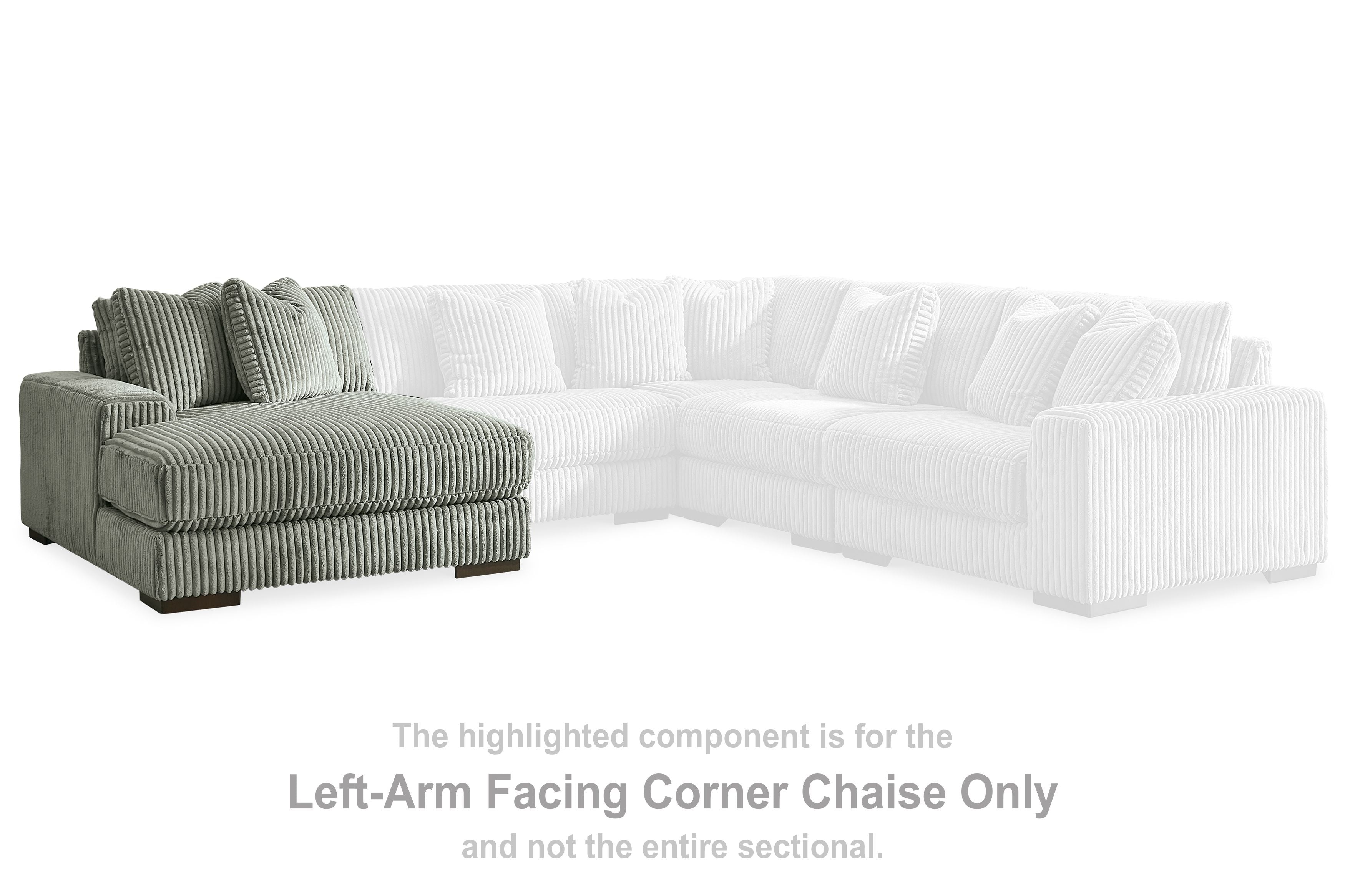 Lindyn - Fog - Laf Corner Chaise