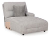 Acklen Place - Pewter - Raf Power Reclining Back Chaise