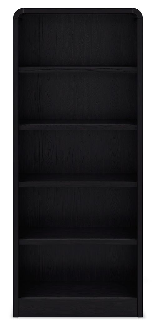 Rowanbeck - Black - Large Bookcase