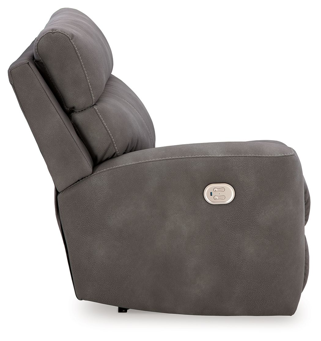 Next-gen Durapella - Slate - Laf Zero Wall Power Recliner