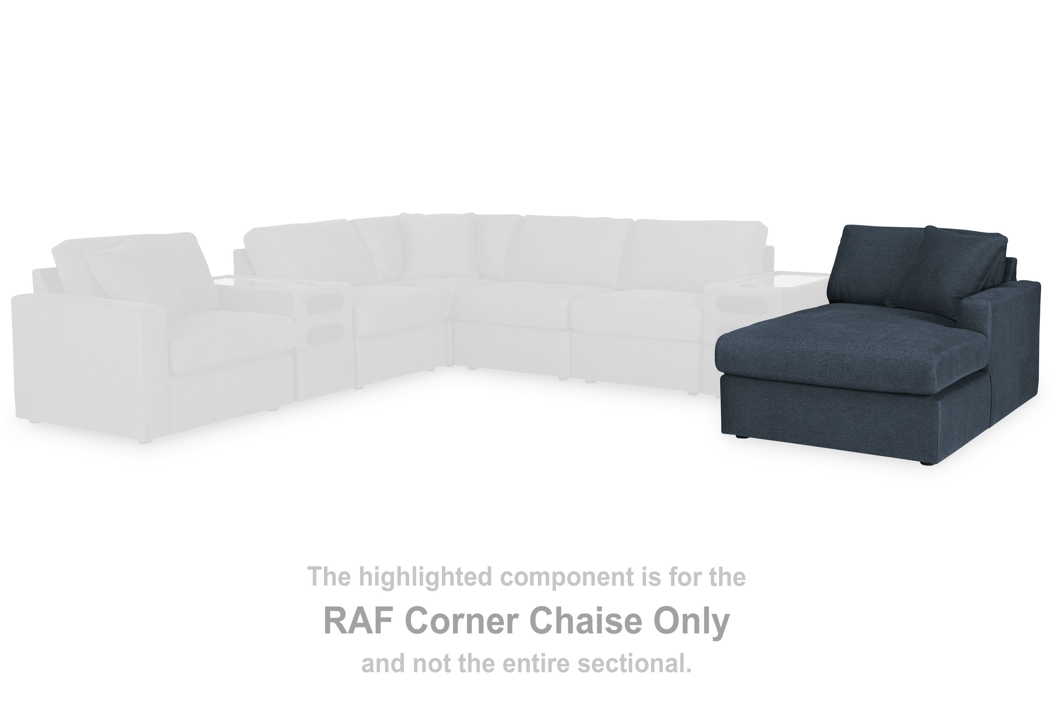 Modmax - Ink - Raf Corner Chaise