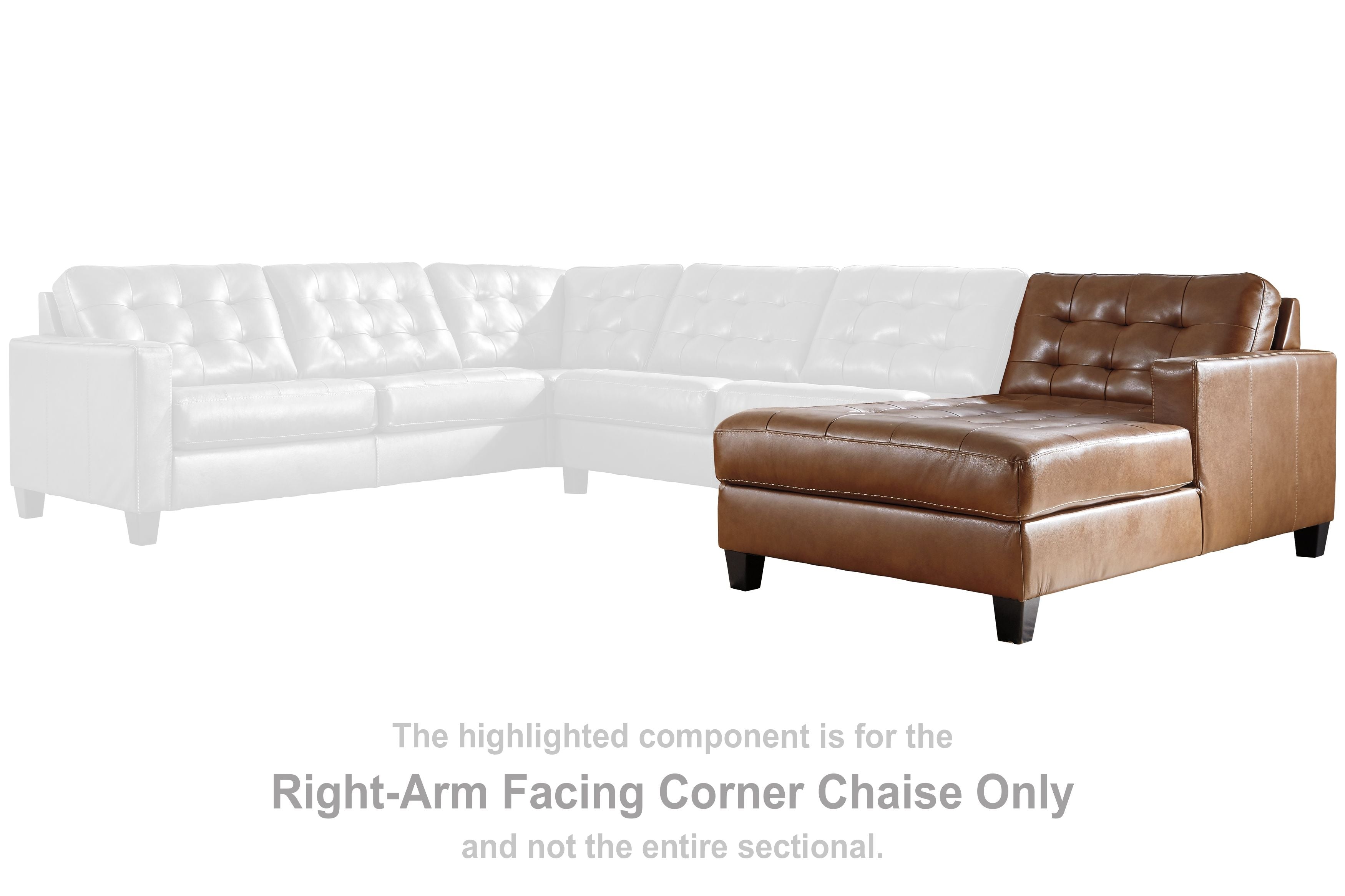 Baskove - Auburn - Raf Corner Chaise