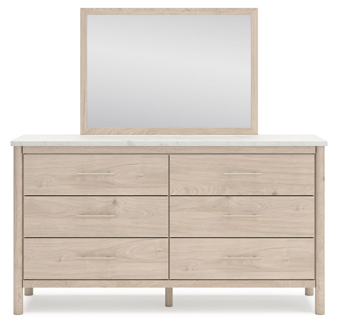 Cadmori - Two-tone - Dresser And Mirror