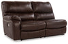 Family Circle - Dark Brown - Laf Power Reclining Loveseat