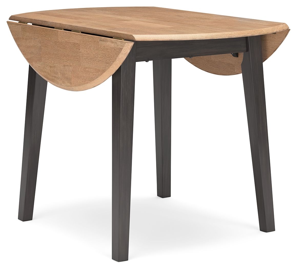 Gesthaven - Round Dining Room Drop Leaf Table