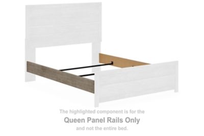 Culverbach - Gray - Queen Panel Rails