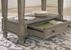 Lodenbay - Antique Gray - Rectangular Dining Room Counter Table