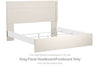 Stelsie - White - King Panel Headboard/Footboard