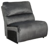 Clonmel - Charcoal - Armless Chair