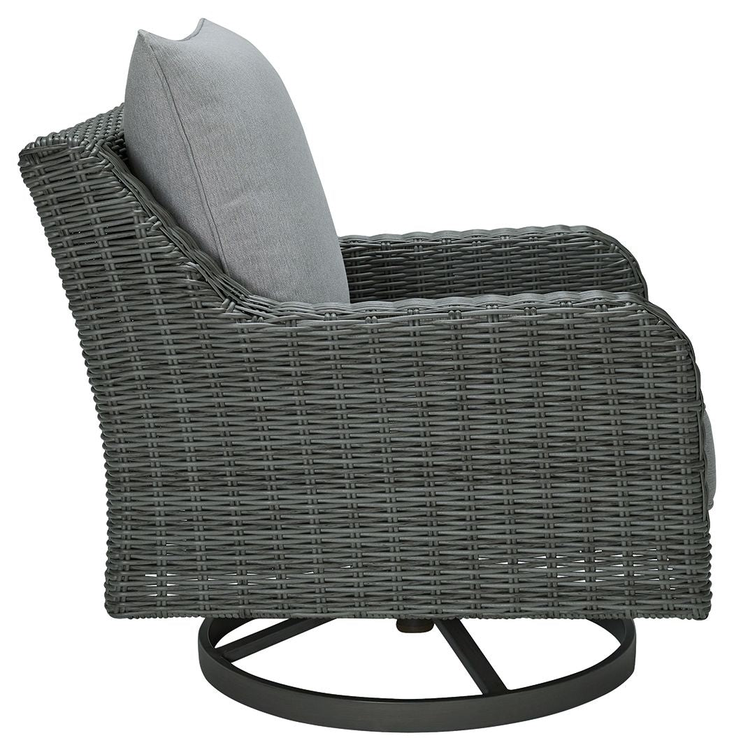 Elite Park - Gray - Swivel Lounge W/ Cushion