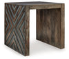 Dreggan - Brown - Square End Table