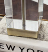 Teelsen - Clear / Gold Finish - Crystal Table Lamp