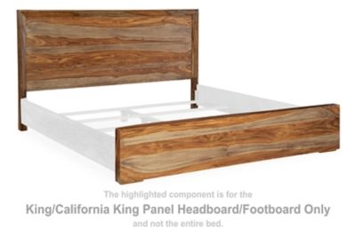 Dressonni - Brown - King/California King Panel Headboard/Footboard