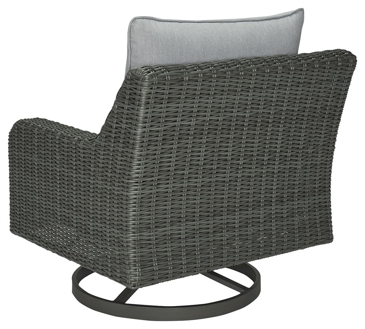 Elite Park - Gray - Swivel Lounge w/ Cushion