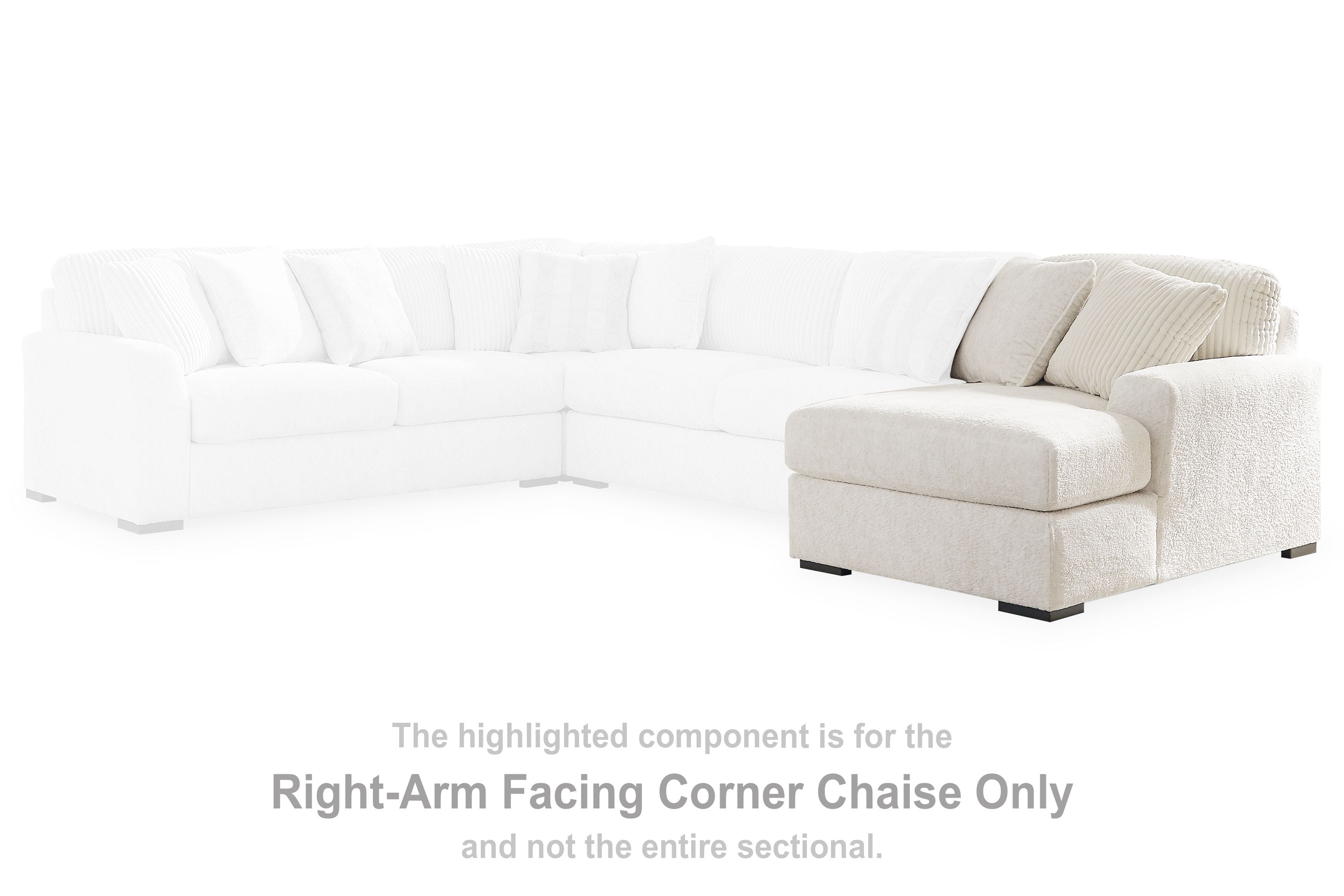 Chessington - Ivory - Raf Corner Chaise