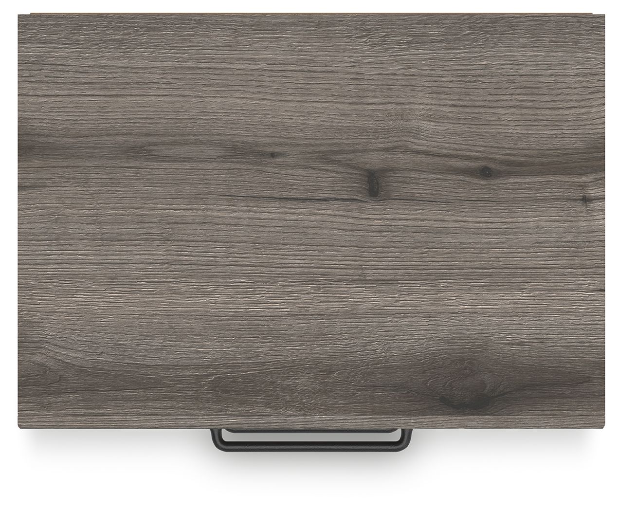 Graystorm - Brown Gray - Two Drawer Night Stand