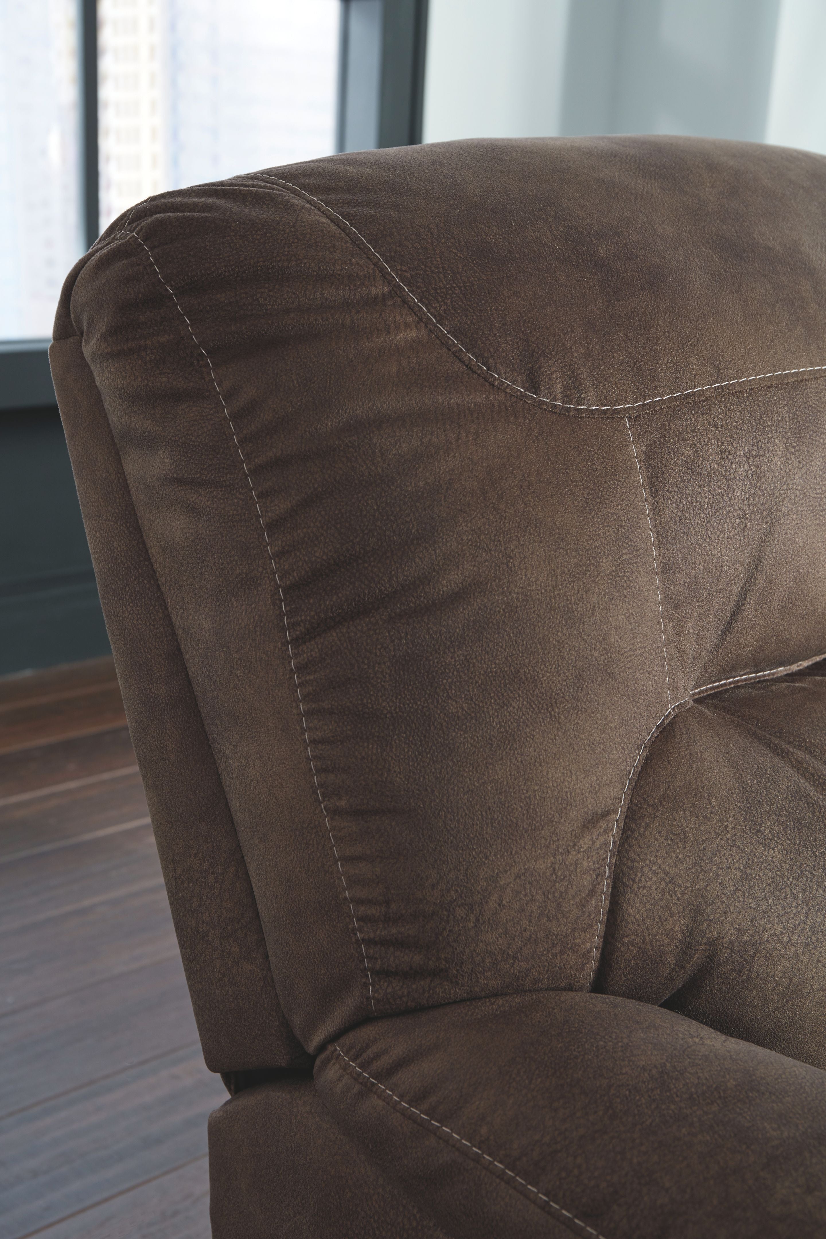 Bolzano - Coffee - Reclining Loveseat