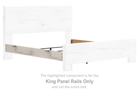 Lawroy - Light Natural - King Panel Rails