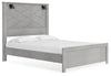 Cottonburg - Light Gray - Queen Panel Headboard