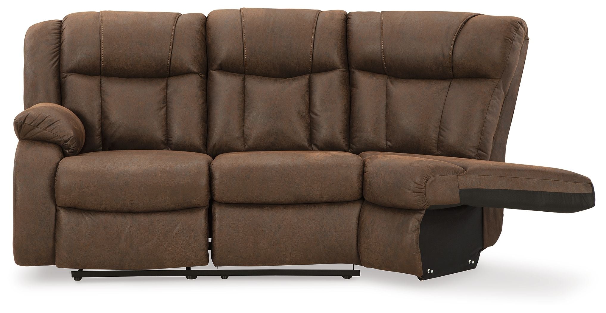 Trail Boys - Walnut - Laf Reclining Loveseat