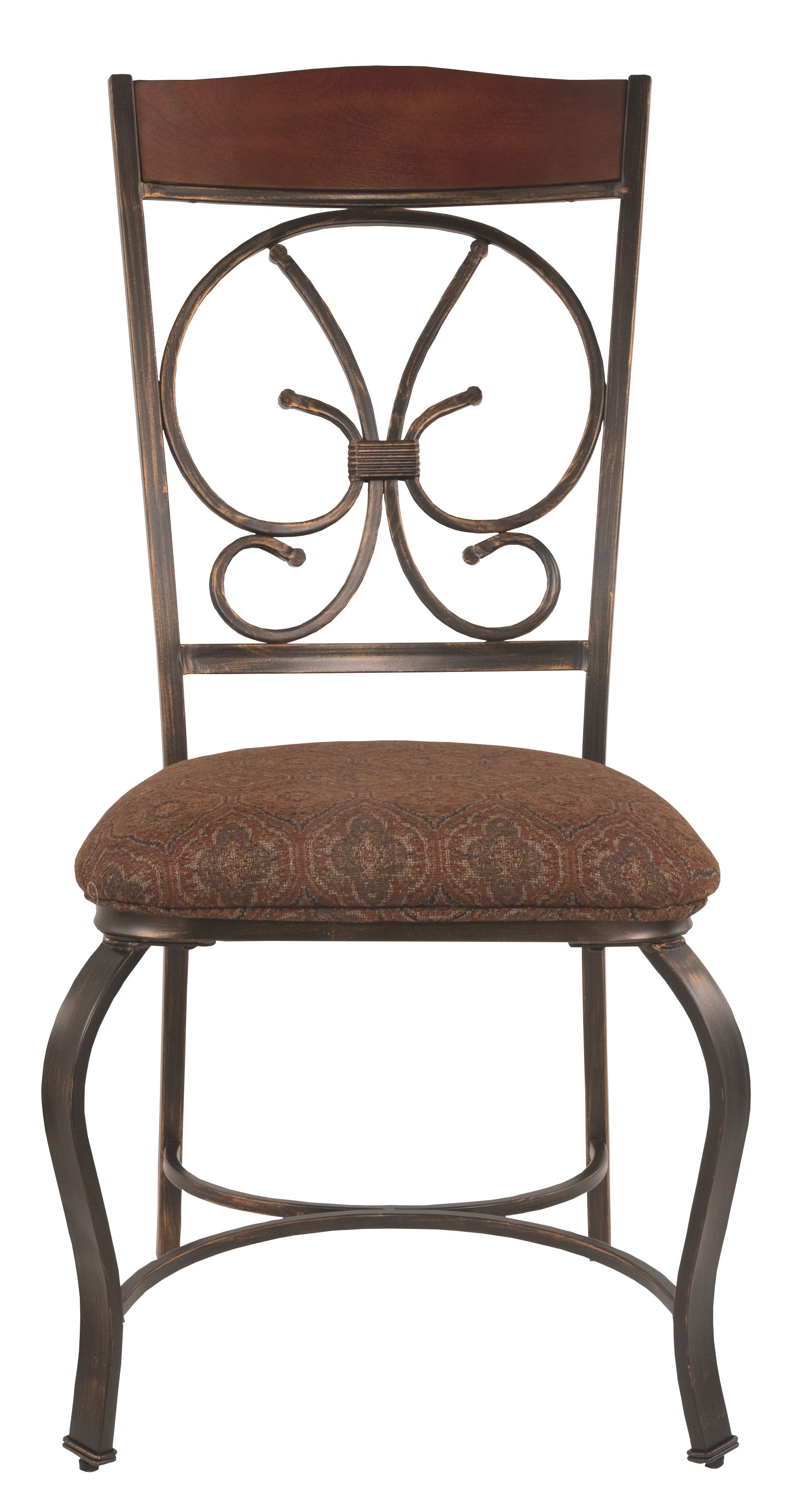 Glambrey - Brown - Dining Uph Side Chair (Set of 4)