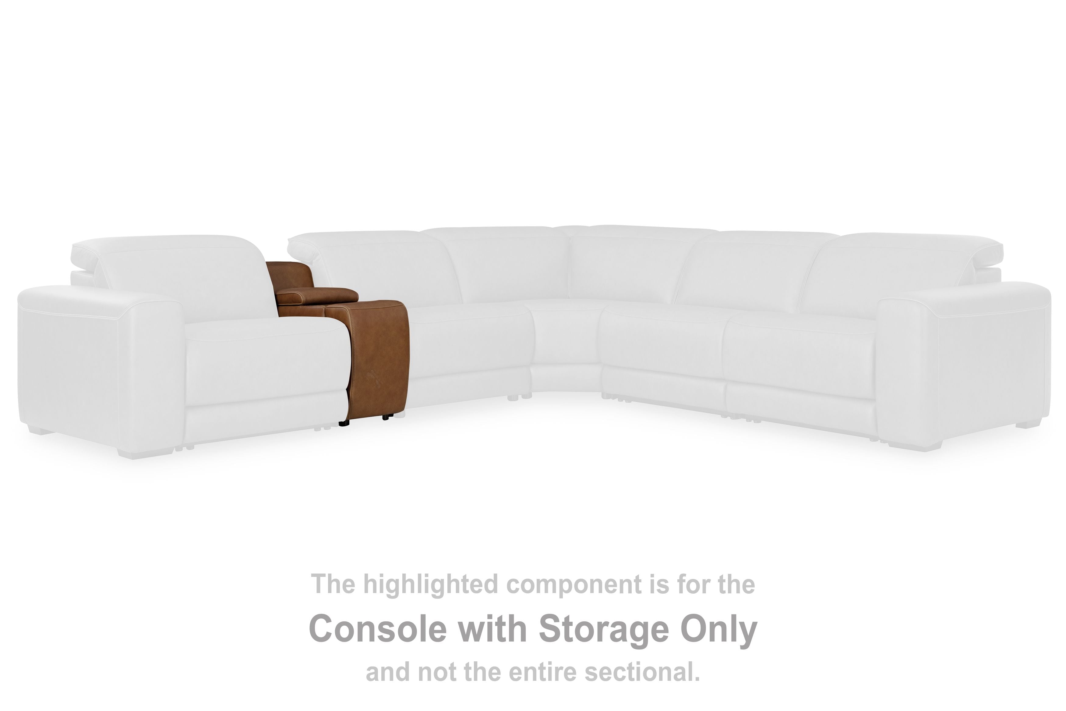 Magic Man - Caramel - Console With Storage