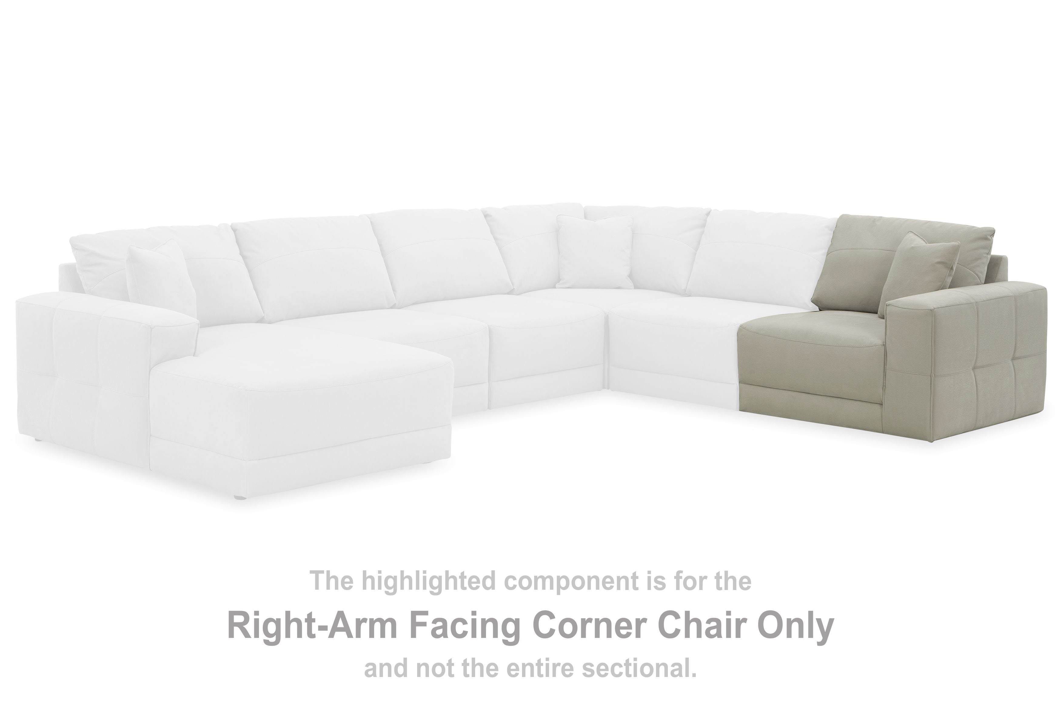 Next-Gen Gaucho - Gray - RAF Corner Chair