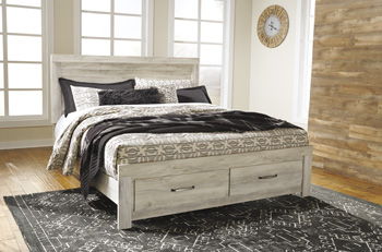 Bellaby - Whitewash - King Storage Footboard