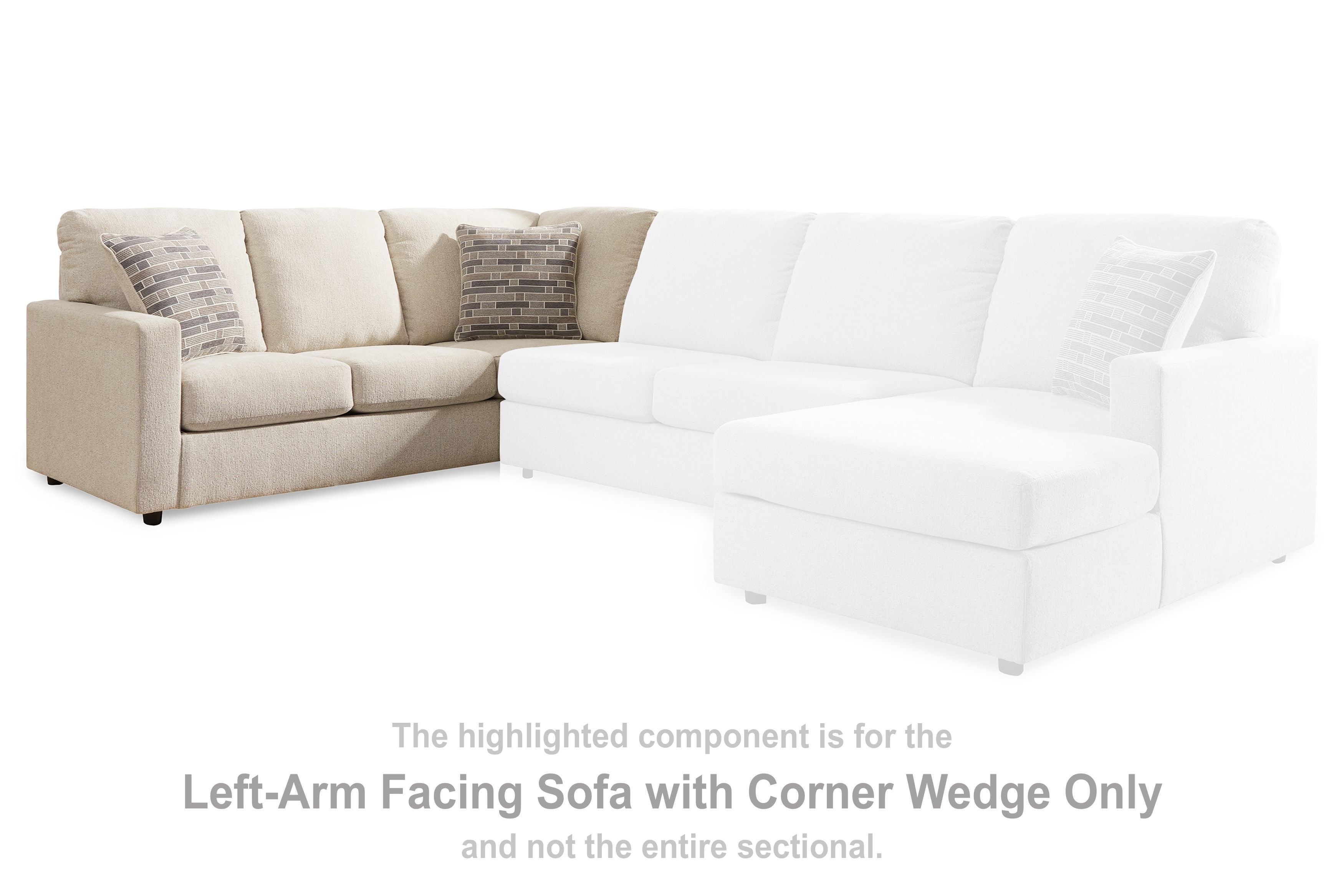 Edenfield - Sofa, Wedge