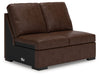 McDowlan - Coffee - Armless Loveseat