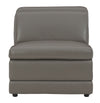 Texline - Gray - Armless Chair/Manual Headrest