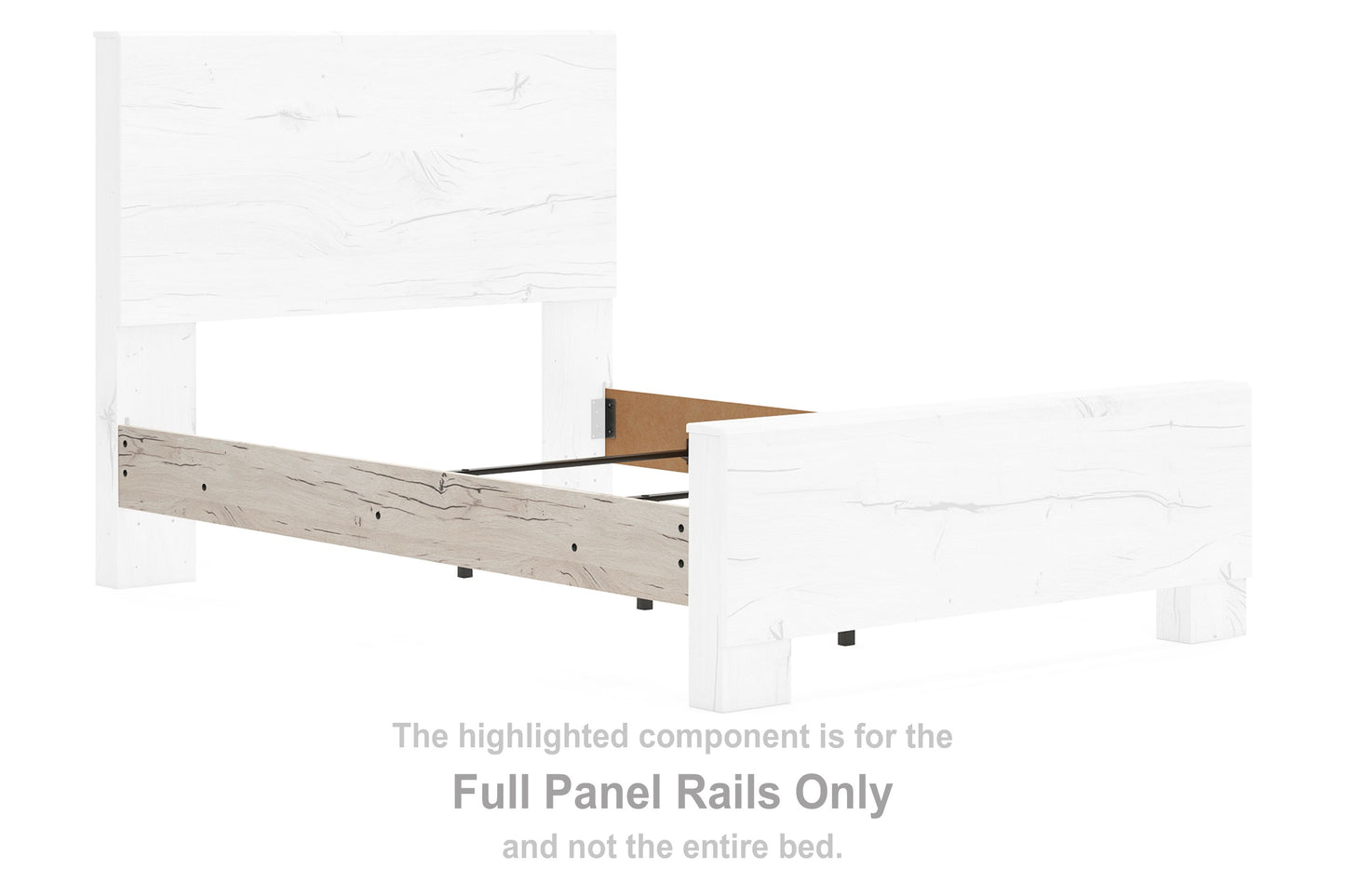 Lawroy - Light Natural - Full Panel Rails