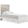 Altyra - White - Twin Panel Footboard