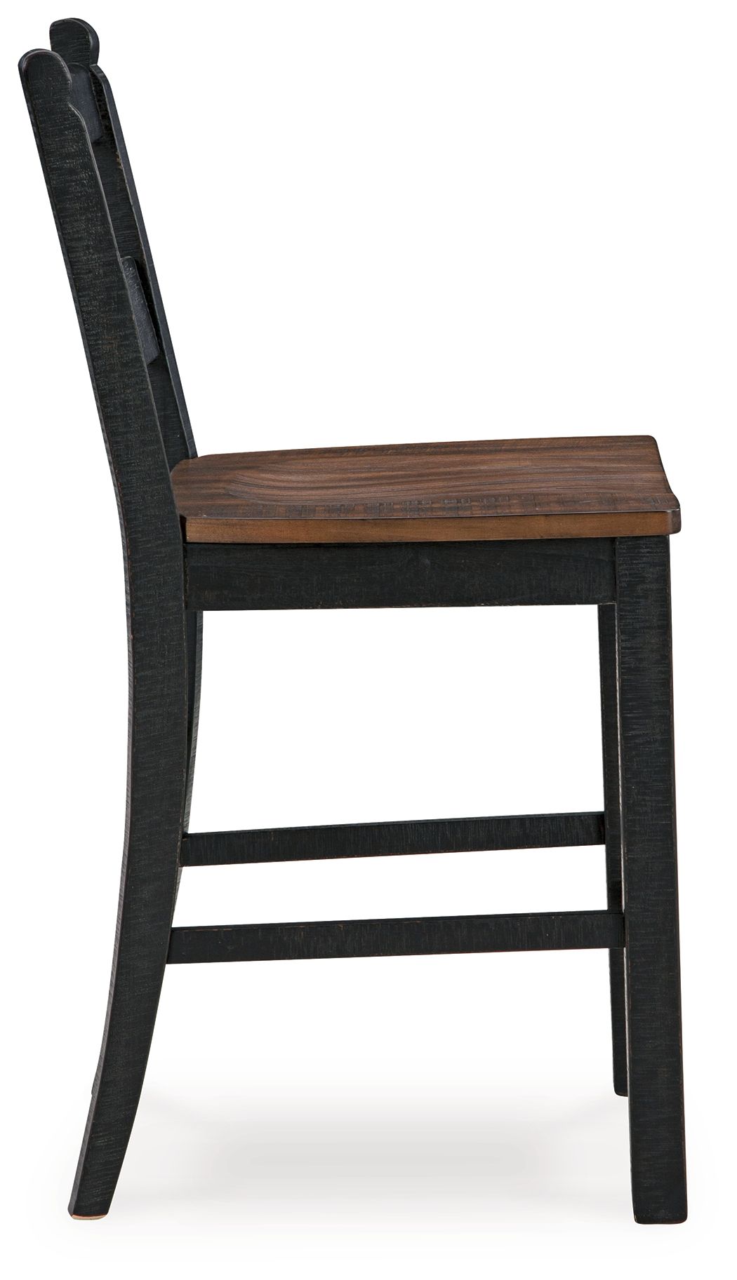 Valebeck - Black / Brown - Barstool (Set of 2)